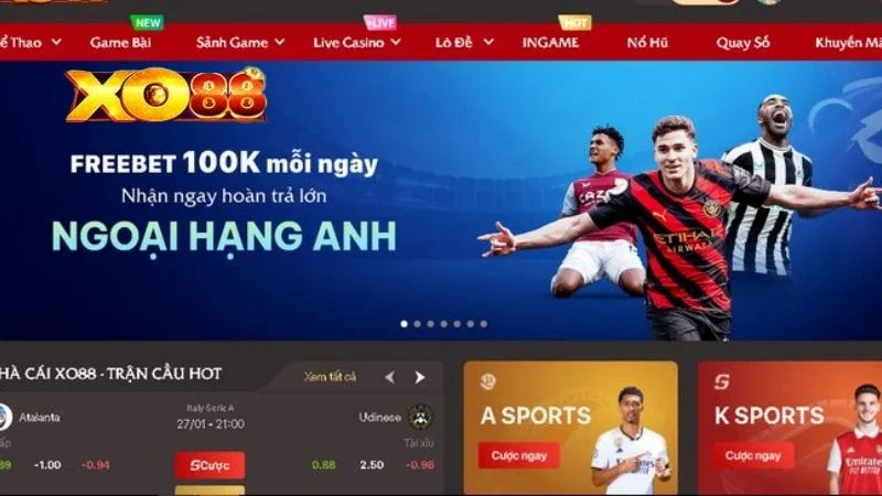 Giao diện XO88 đẳng cấp Giao diện XO88 đẳng cấp
